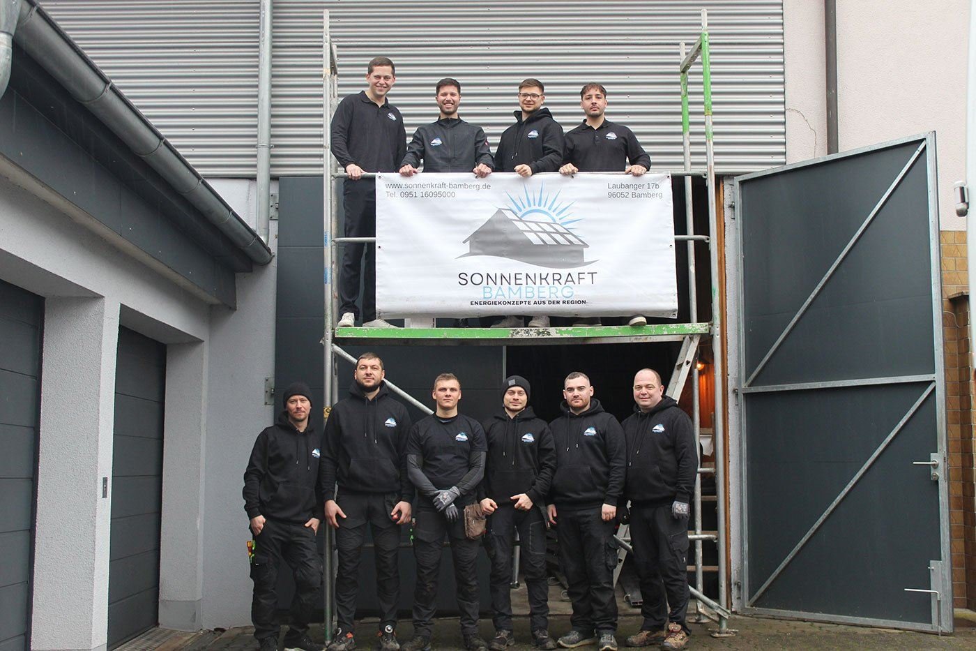 Das Team von Thermokraft und Sonnenkraft Bamberg